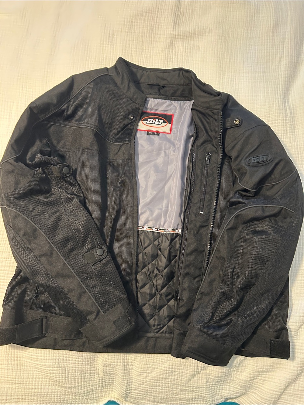 BILT Men's Black Performance Motorcycle Jacket